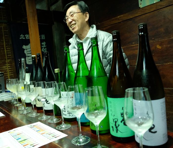 Sake tasting, Kochi Prefecture
