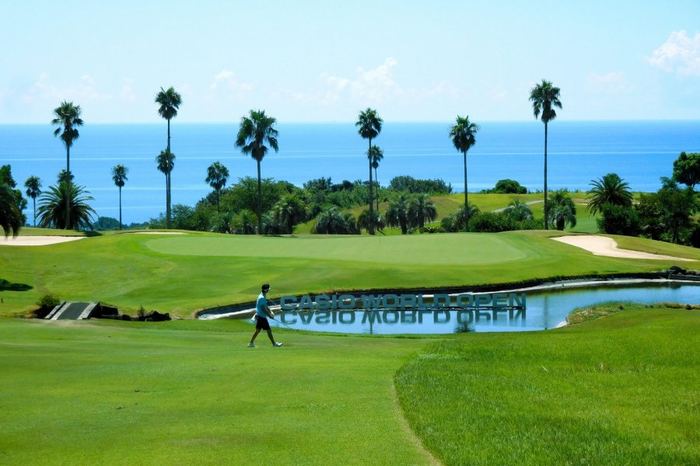 Golf course by the sea, Shikoku
